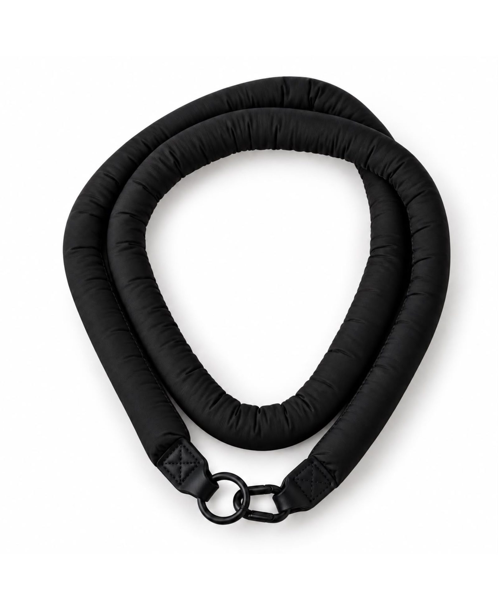 Padded Bag Charm - Black