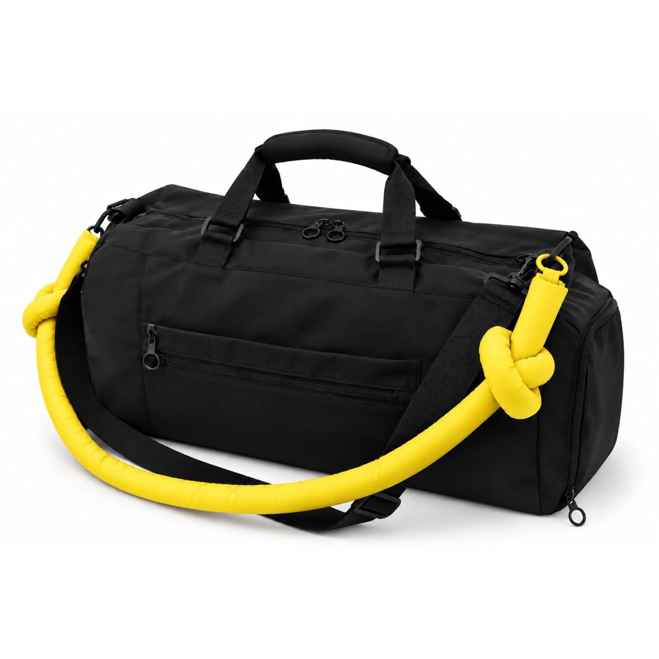 Padded Bag Charm - Yellow