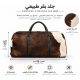 Genuine cowhide leather travel bag