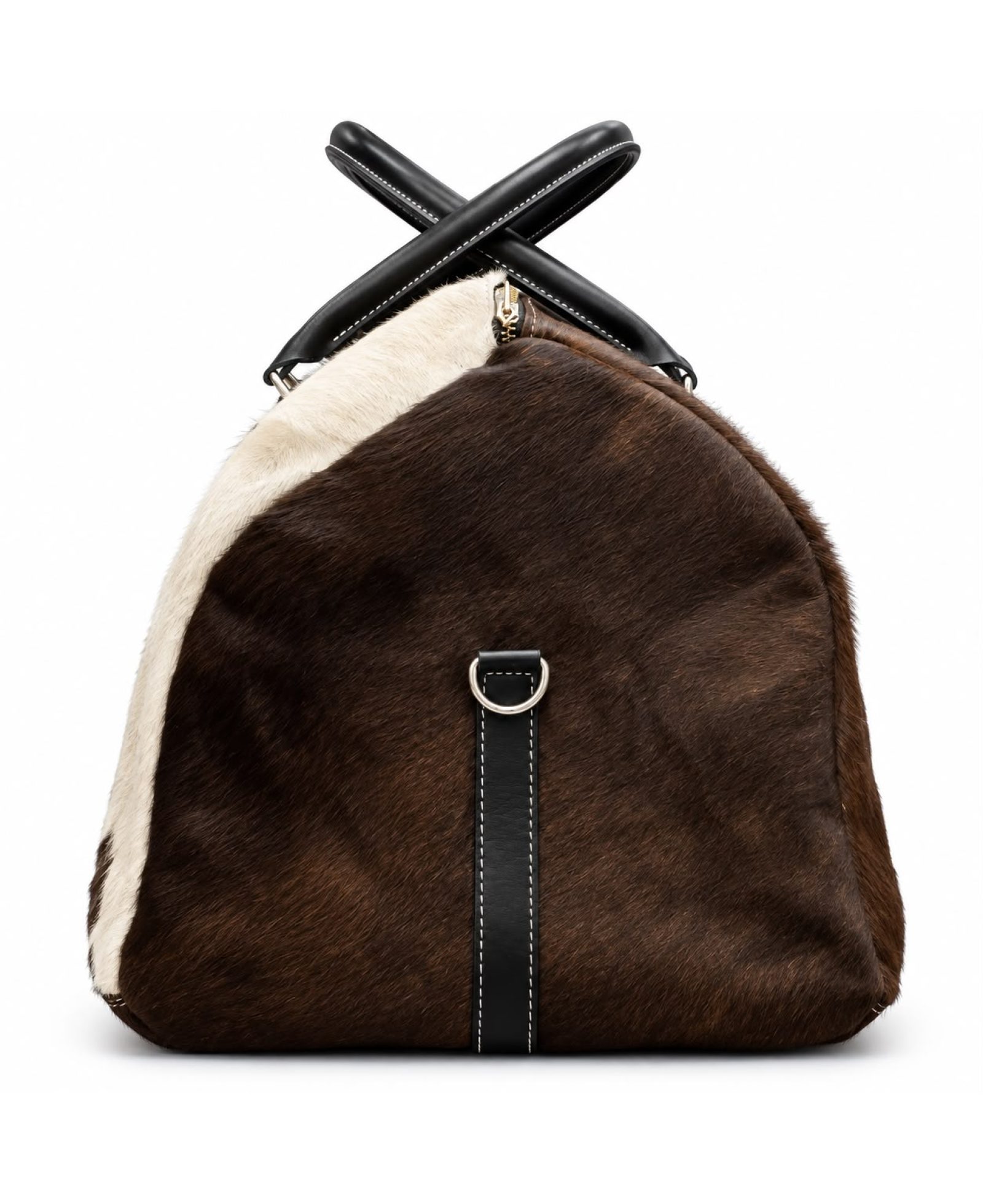 Genuine cowhide leather travel bag