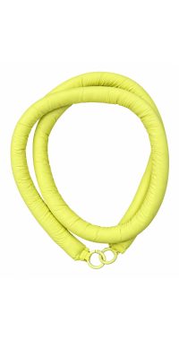 Padded Bag Charm - Yellow
