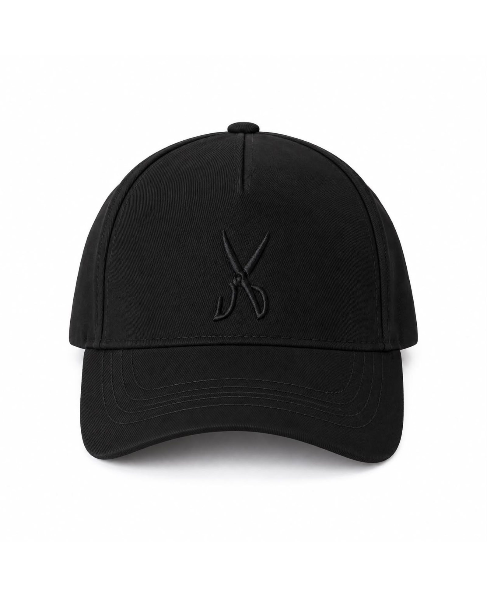 Black / Black cap