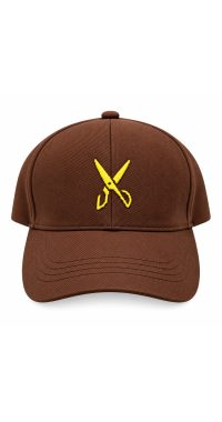 Cap zigzag - Brown