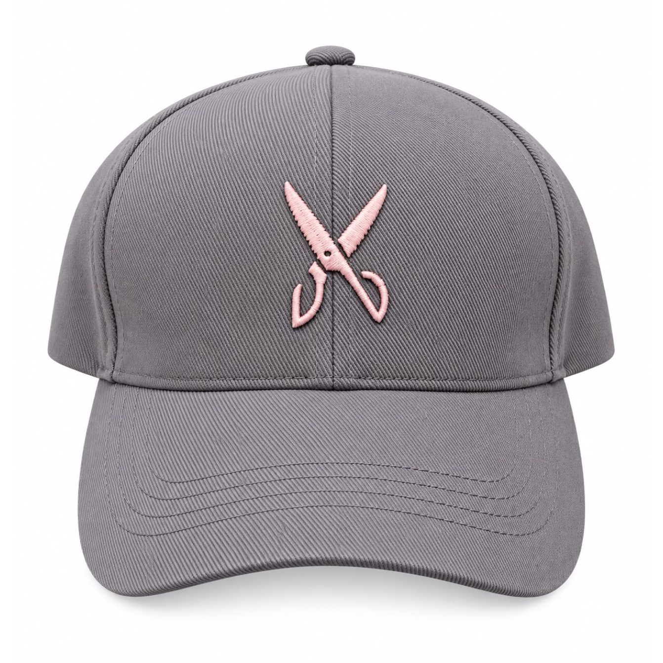 Cap Zigzag - Gray/Pink