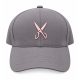Cap Zigzag - Gray/Pink