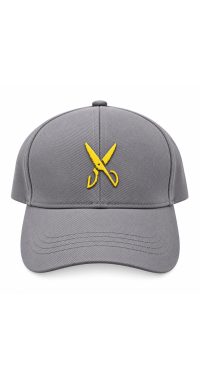 Cap Zigzag Gray / Yellow