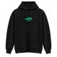 Slotted hoodie - Black 07