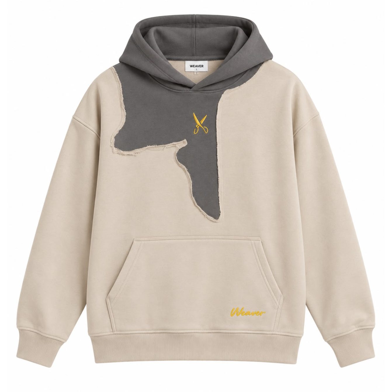 23Hoodie Oversize - Paige/ Gray