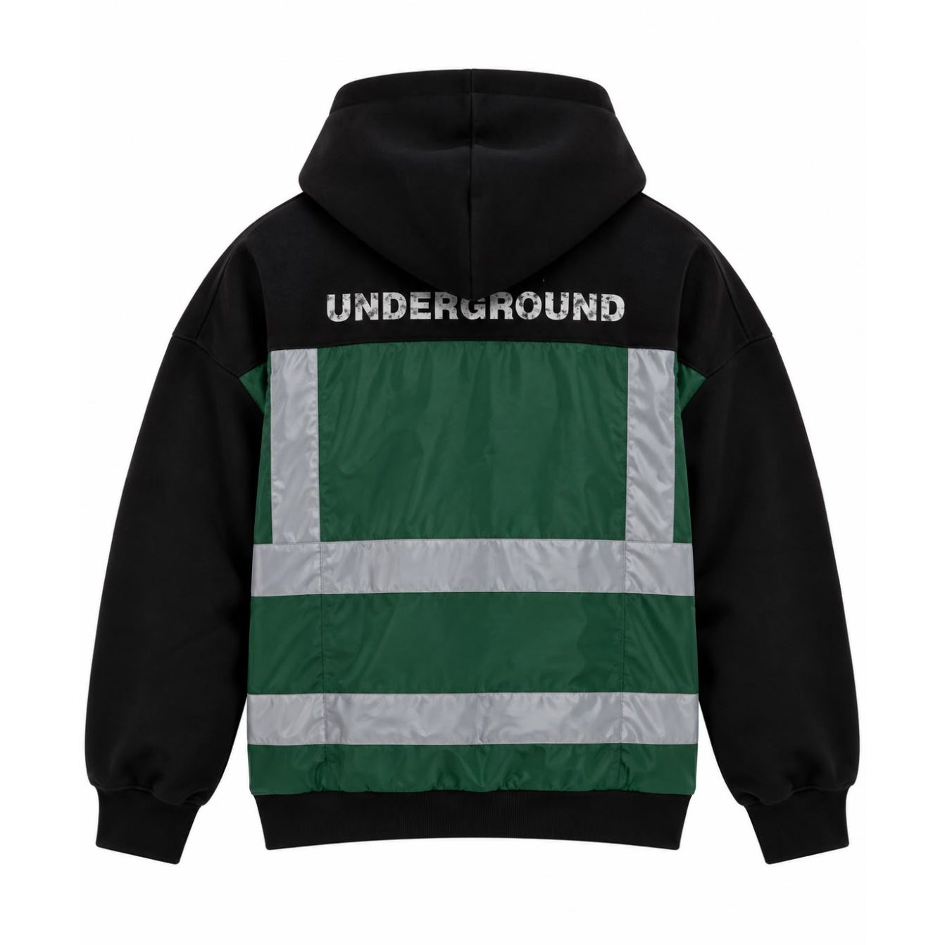 Underground Black /Green Hoodie
