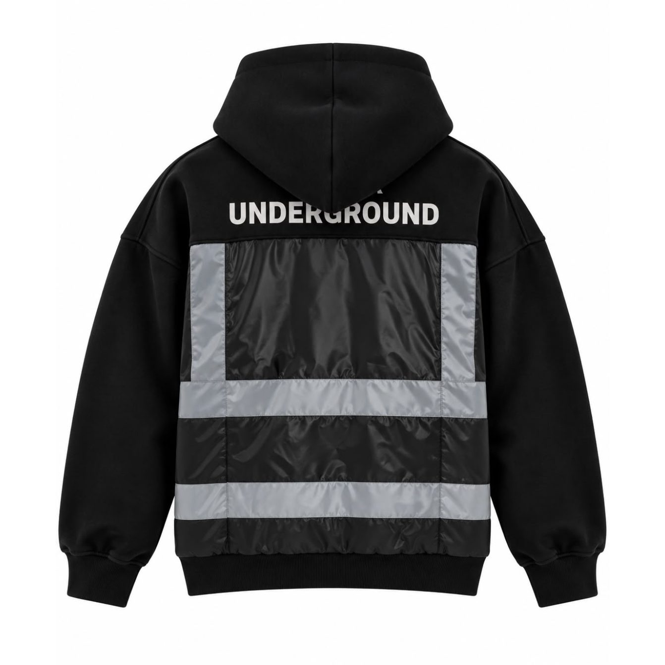 Underground Black /Black Hoodie
