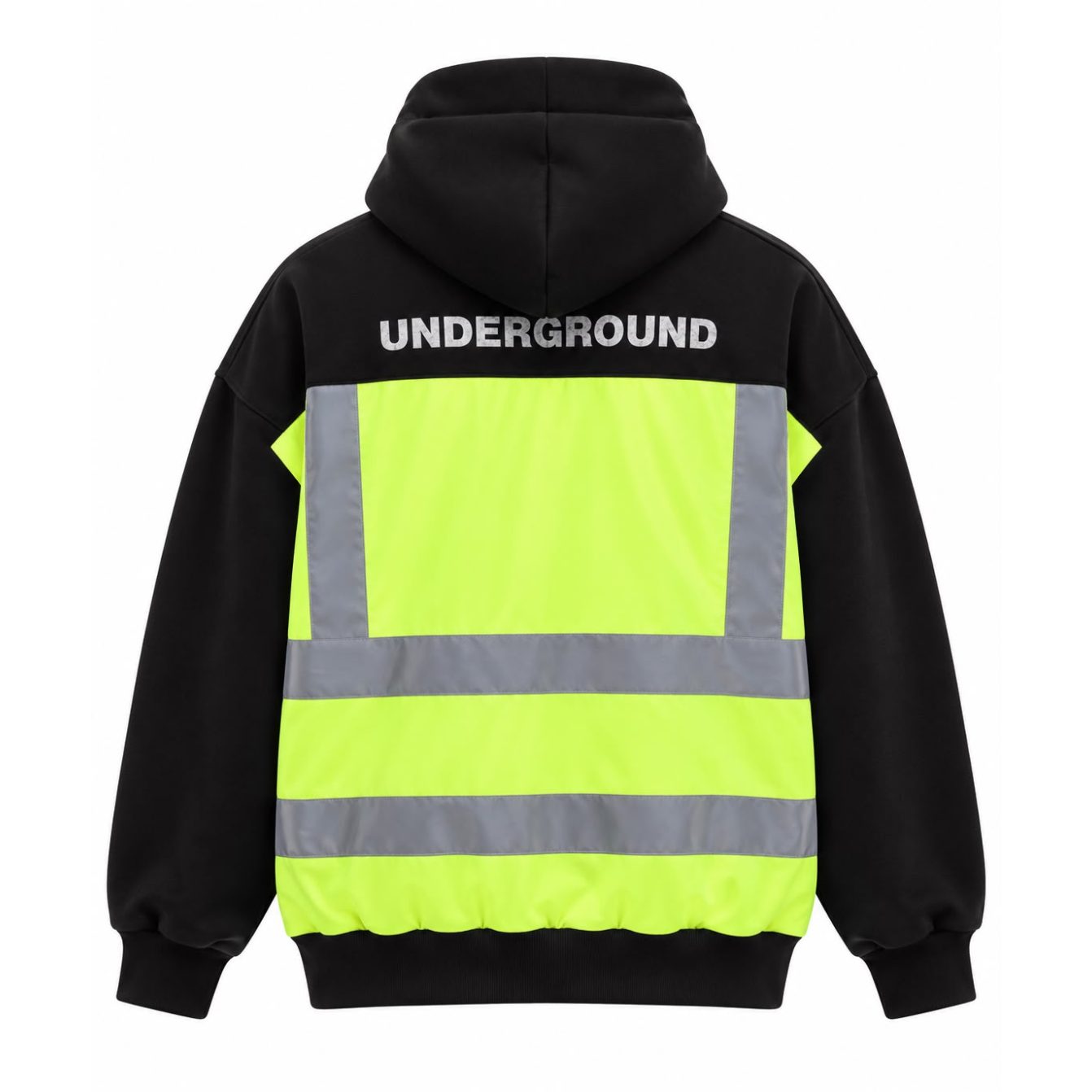 Underground Black /Neon Hoodie