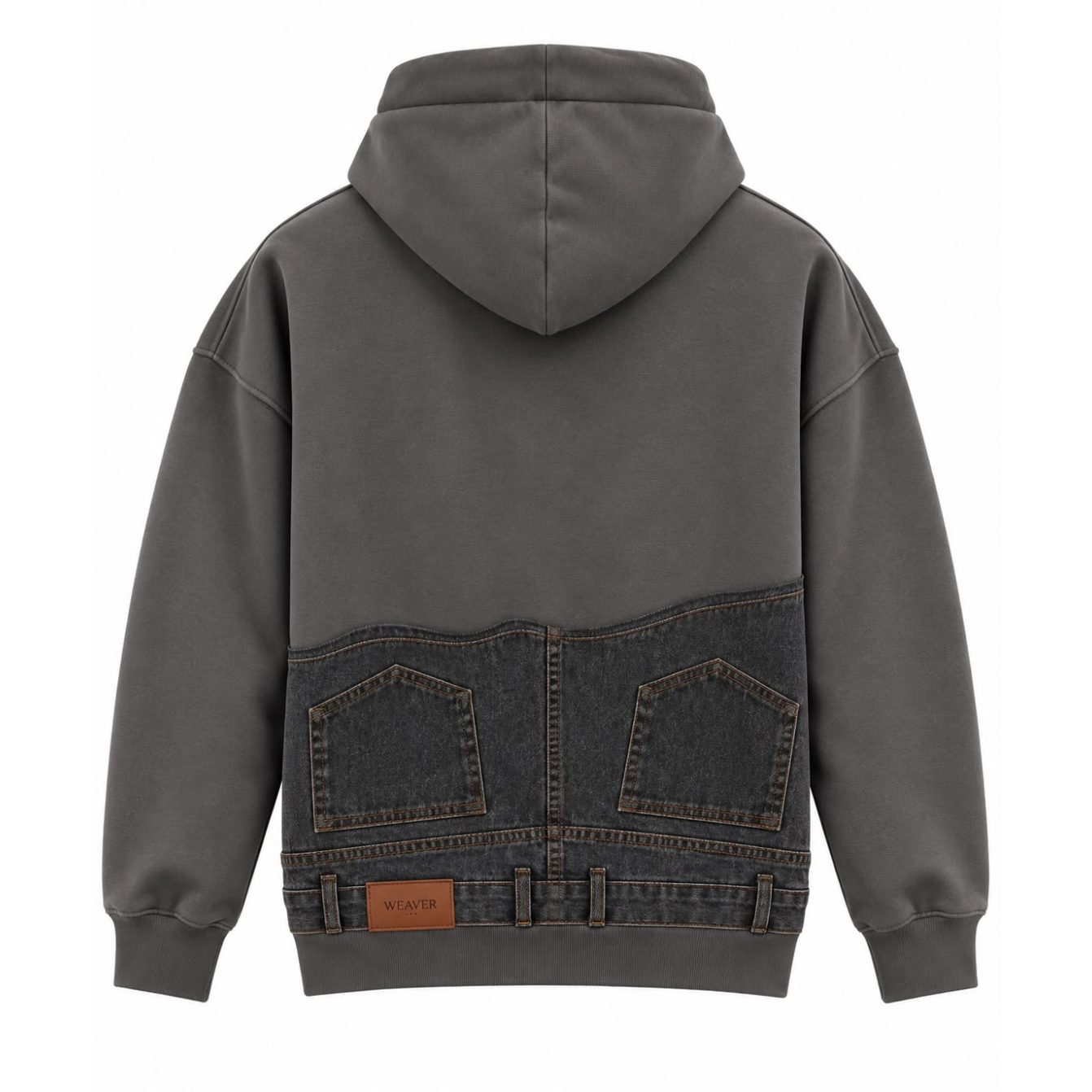 Jeans Hoodie - Gray