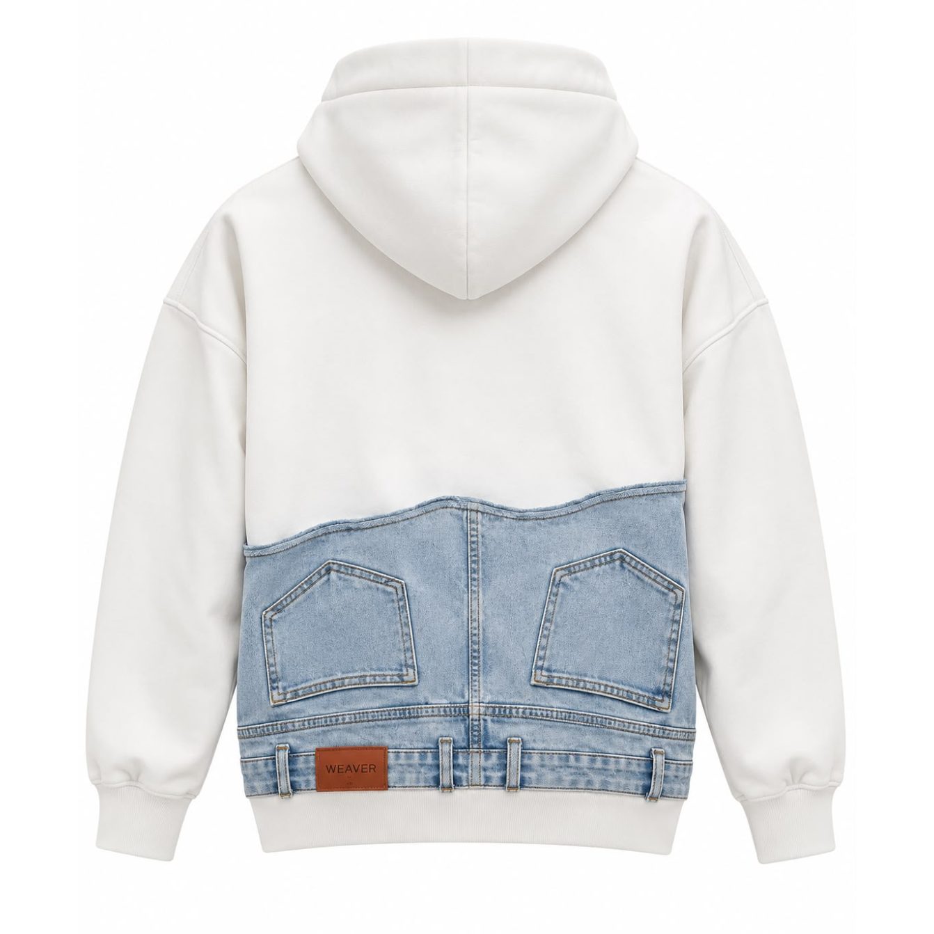 Jeans Hoodie - Off White