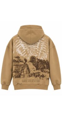 Al-Ula Hoodie - Light Brown 24