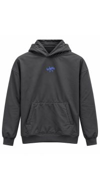 Kids Snowy Hoodie - Gray