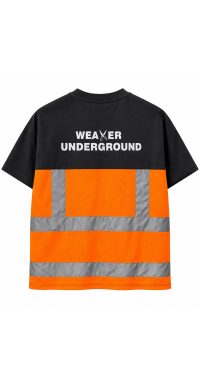Underground Gray / Orange T-shirt