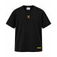 Plain T-shirt with zigzag logo - Black