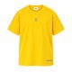 Plain T-shirt with zigzag logo - Yellow