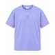 Plain T-shirt with zigzag logo - Light Purple