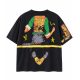 Characters T-shirt Oversize - Gray