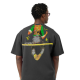 Characters T-shirt Oversize - Gray