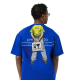 Characters T-shirt Oversize - Blue