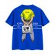 Characters T-shirt Oversize - Blue