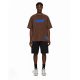 Ink T-shirt Oversize - Brown