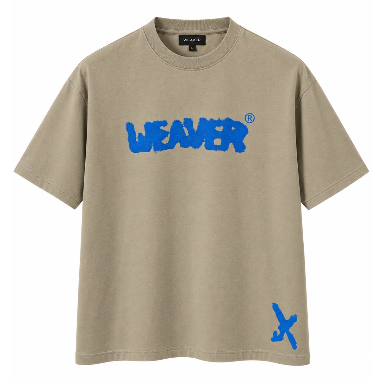 Ink T-shirt Oversize - Light gray