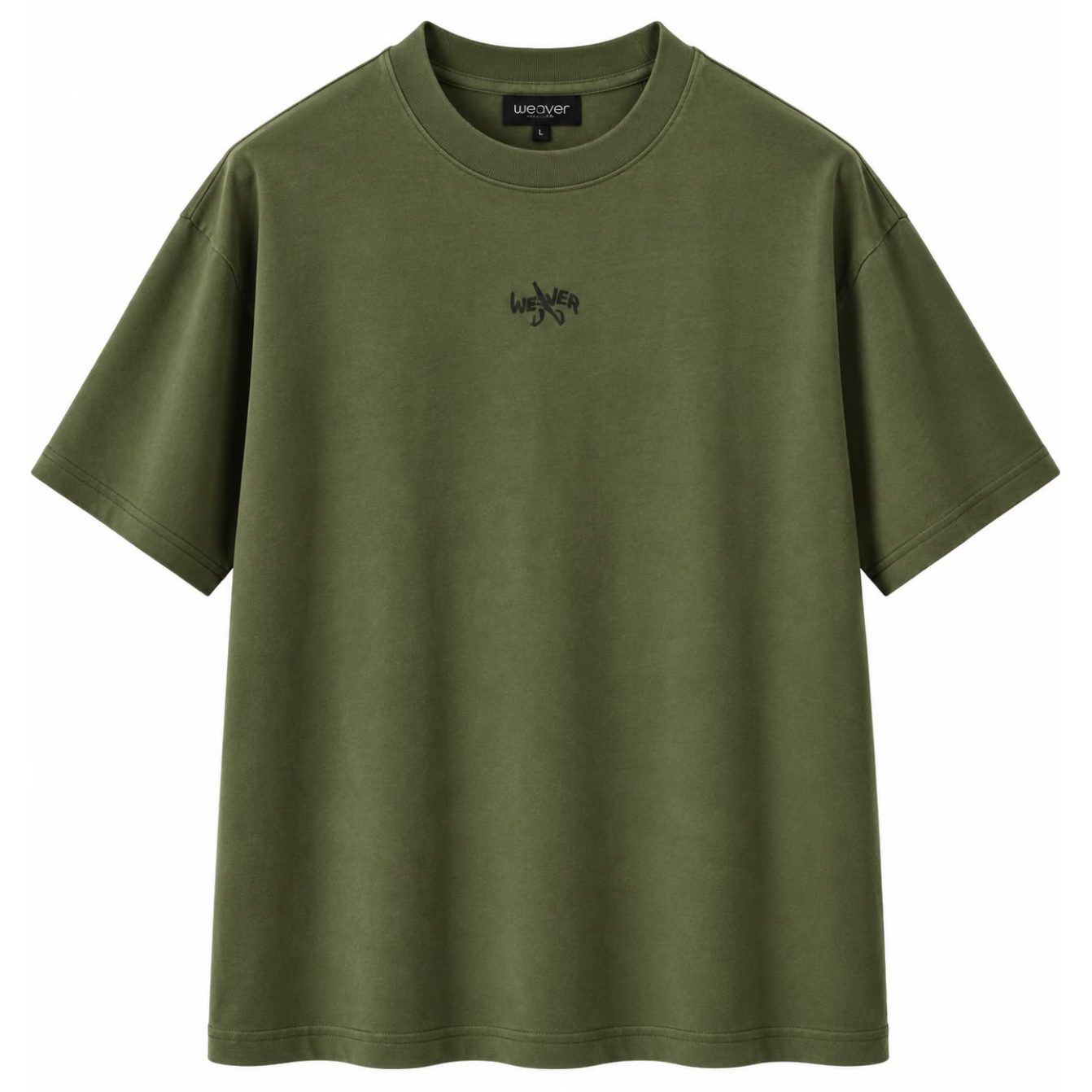 New washed T-shirt-Oily