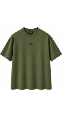 New washed T-shirt-Oily