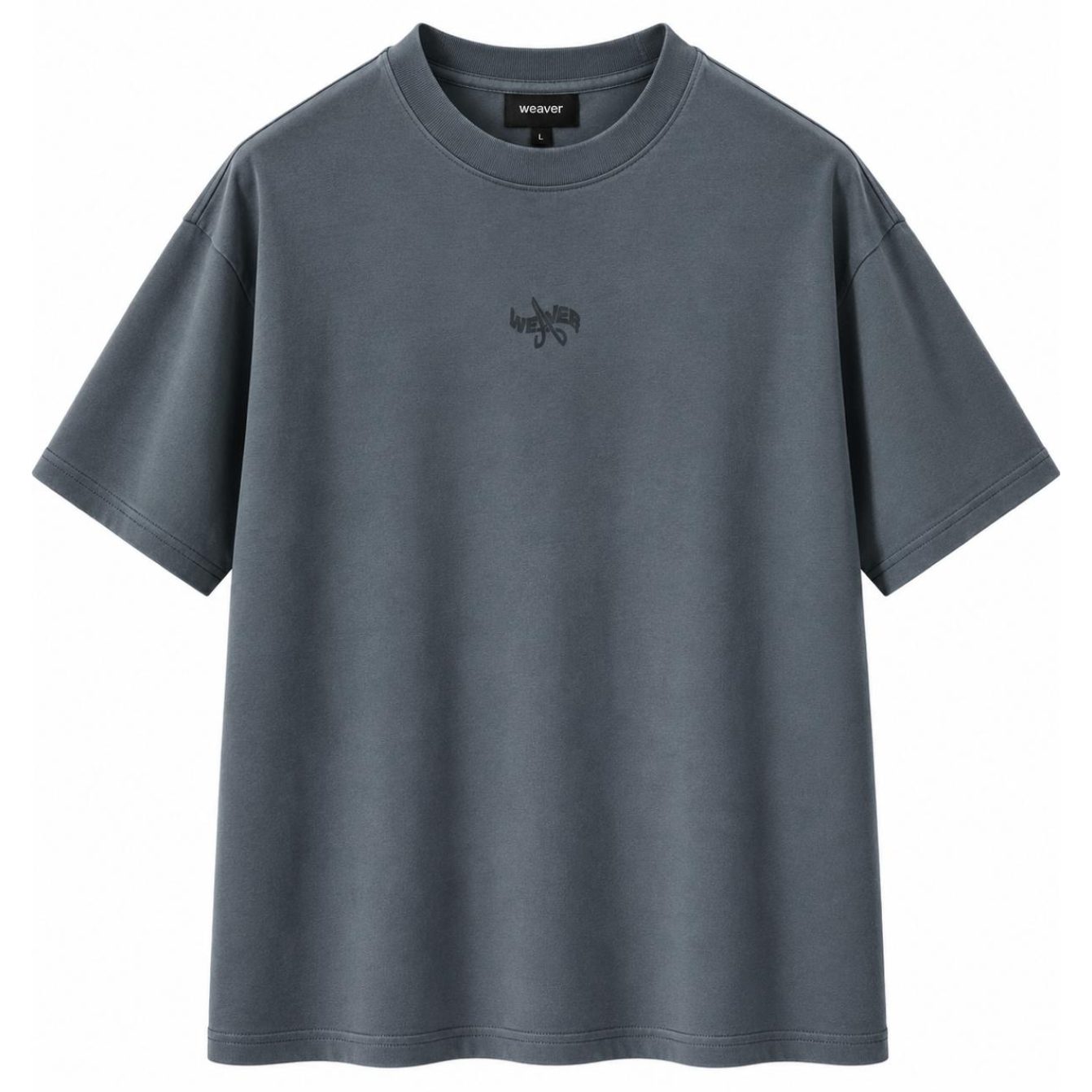 New washed T-shirt-Gray