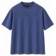 New washed T-shirt-Blue