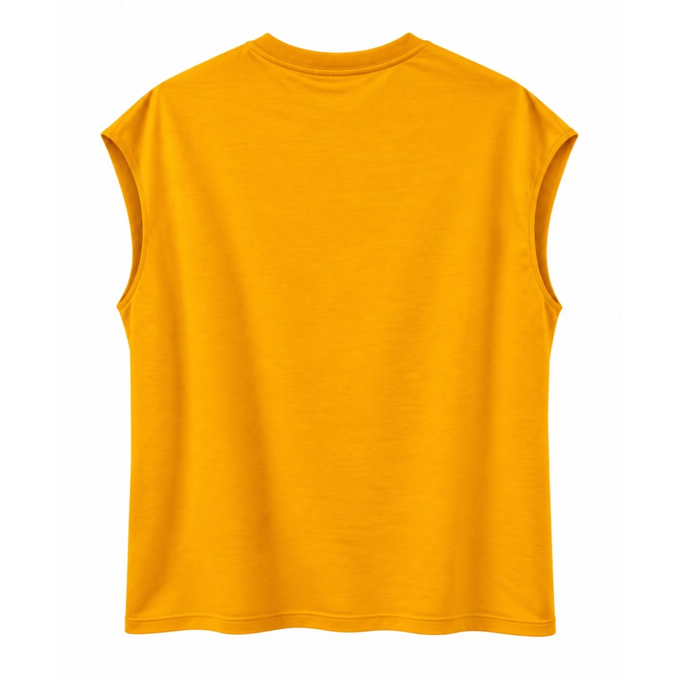 Short Sleeve Over Sized T-shirt - Orange