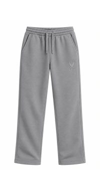 Kids Pants zigzag logo - Gray Kids Pants zigzag logo - Gray