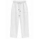 Pants zigzag logo - White