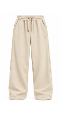 Pants zigzag logo - Beige