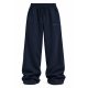 Kids Pants zigzag logo - Navy Blue
