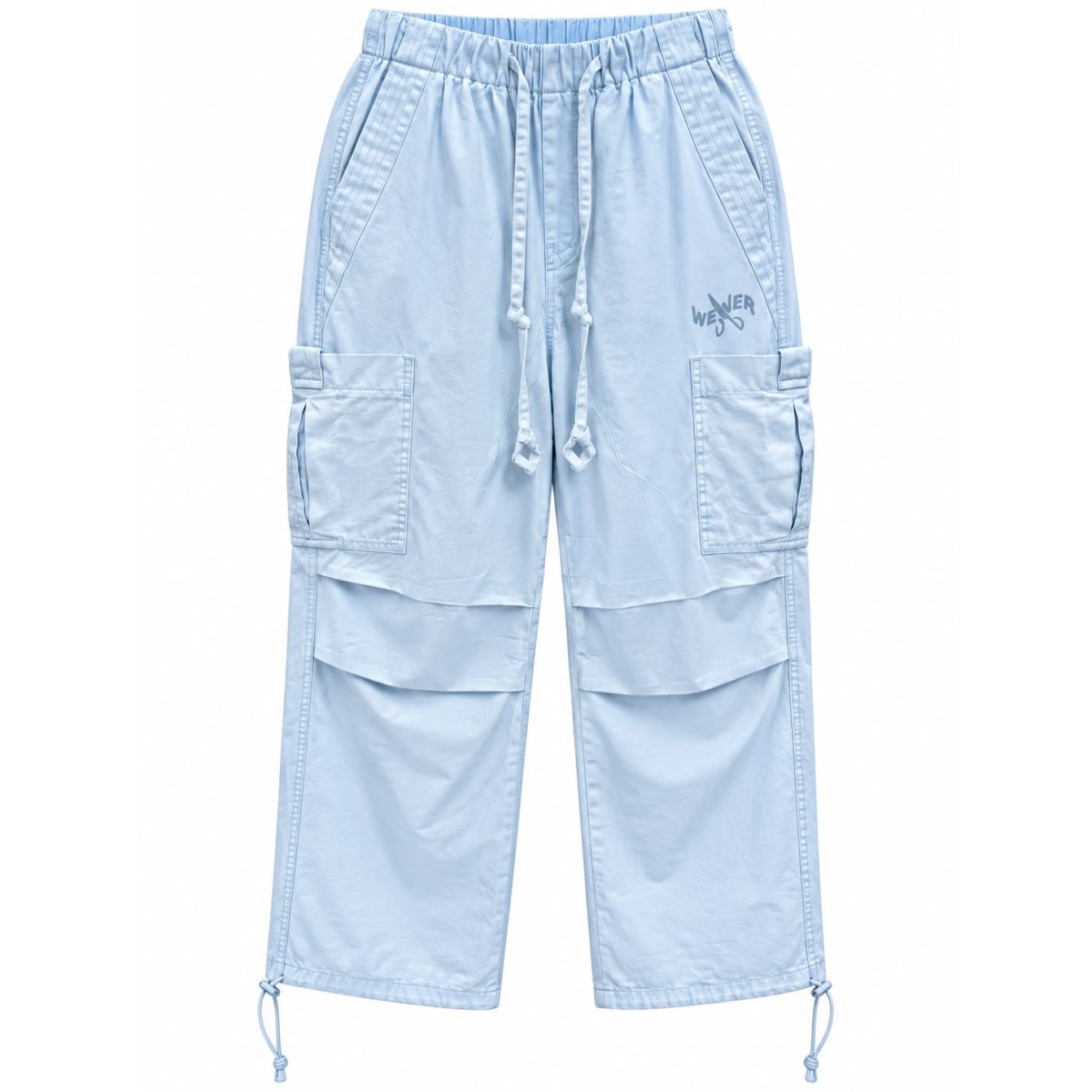 Unisex Cargo trousers - Baby blue