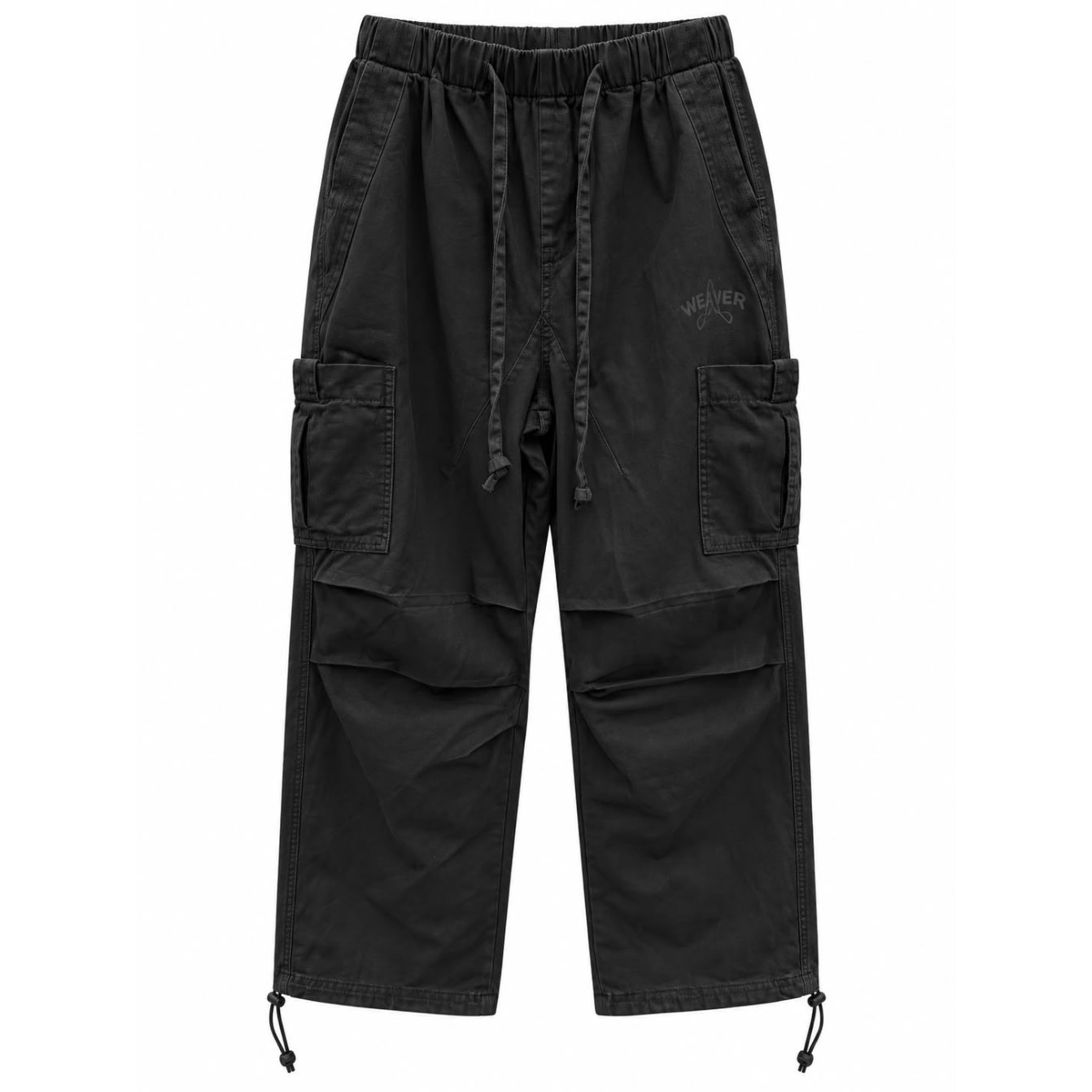 Unisex Cargo trousers - Black