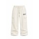 Trousers - Beige /Gray