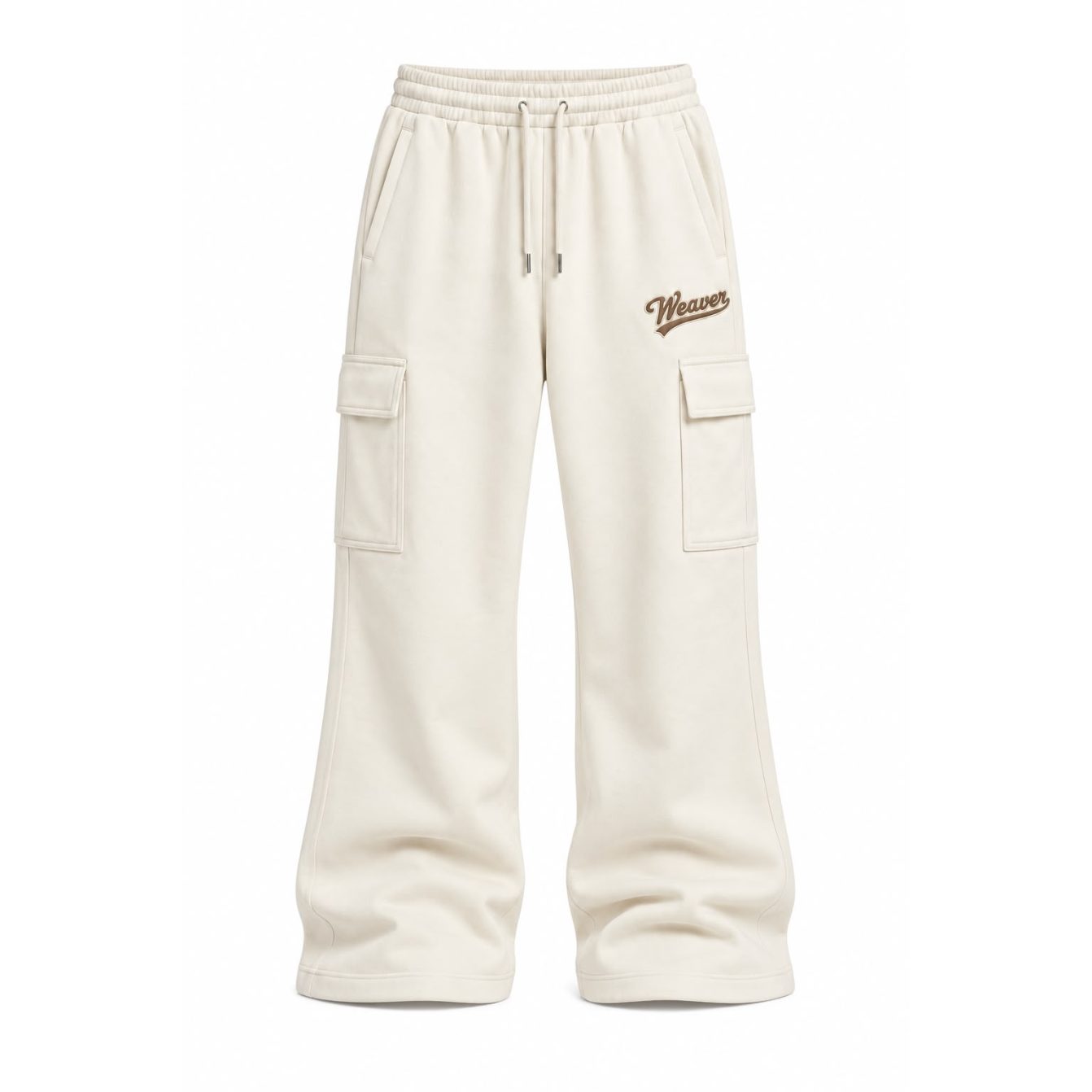 Trousers - Beige /Brawn 