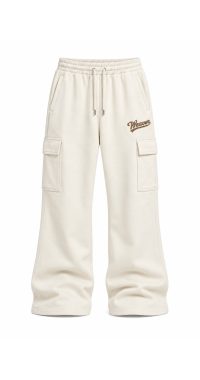 Trousers - Beige /Brawn 