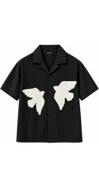 Unisex shirt-Black - Boxy Unisex shirt-Black - Boxy