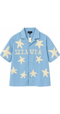 Unisex shirt-Baby blue - Boxy