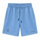 Plain Short with zigzag logo -Baby Blue