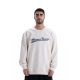 Sweatshirt oversize - Beige / Gray