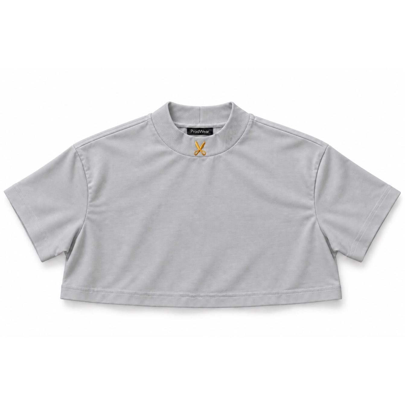 Women Crop top - Gray