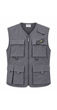 Cargo vest - Light Gray
