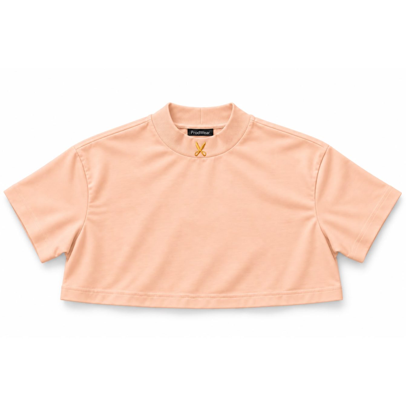 Women Crop top - Light Orange